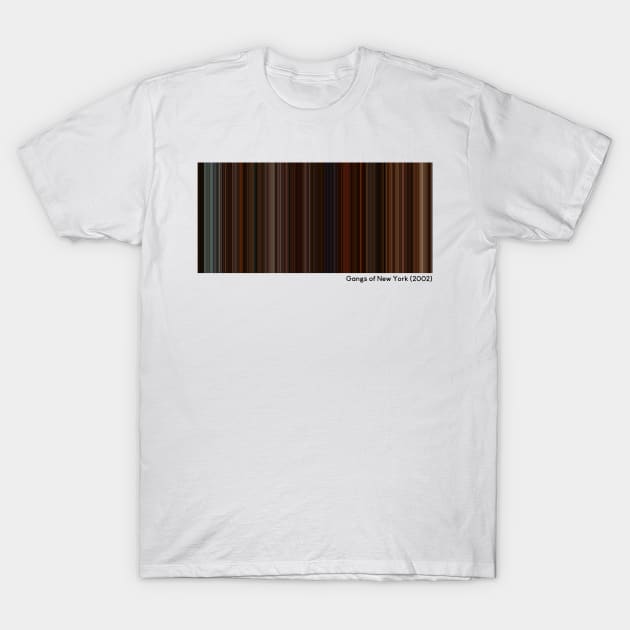 Gangs of New York (2002) - Every Frame of the Movie T-Shirt by ColorofCinema